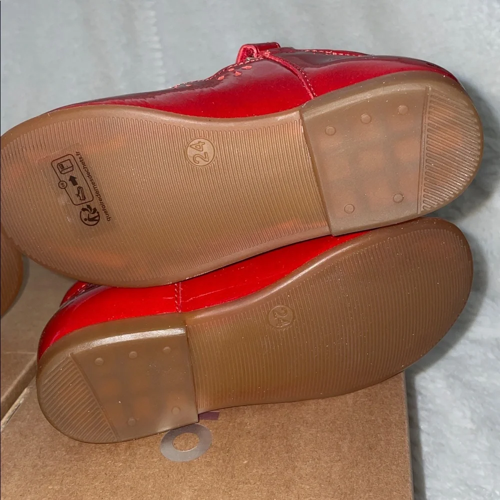 NWT NATURINO OLYA Leather ballet flats in Red - Picture 13 of 14